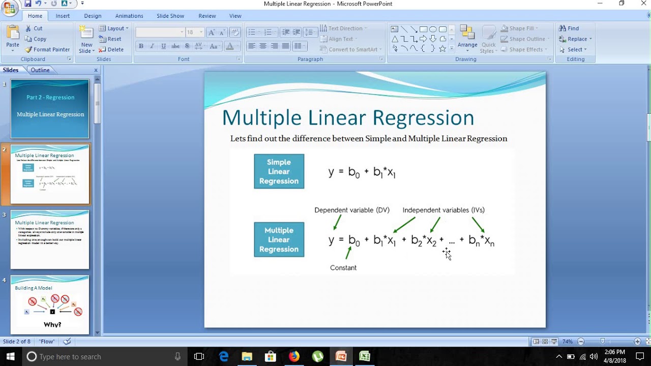 Regression - 5: Multiple Linear Regression- Introduction - YouTube