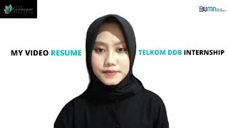 Details VIDEO RESUME - INTERNSHIP PROGRAM OF DDB TELKOM 2022 - ROSY AMELIA Update