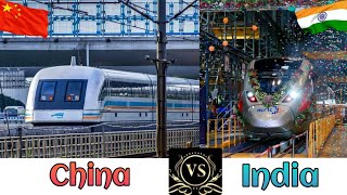 INDIAN RAILWAYS Vs CHINESE RAILWAYS Comparison in 2024 || India Vs China