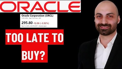 Oracle Too Late To Buy?!