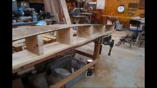 Steam Bending Mahogany Garboard Plank (Preview) Wooden Boat Restoration