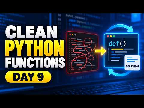 Function Best Practices in Python - Day 9 of Python Tutorial