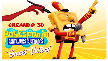 Spongebob SquarePants Character Modeling | Blender 3D Timelapse zbrush