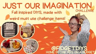 so CUTE so EASY so BUDGET friendly | Fall DIYS | just Our Imagination challenge 9/8/25