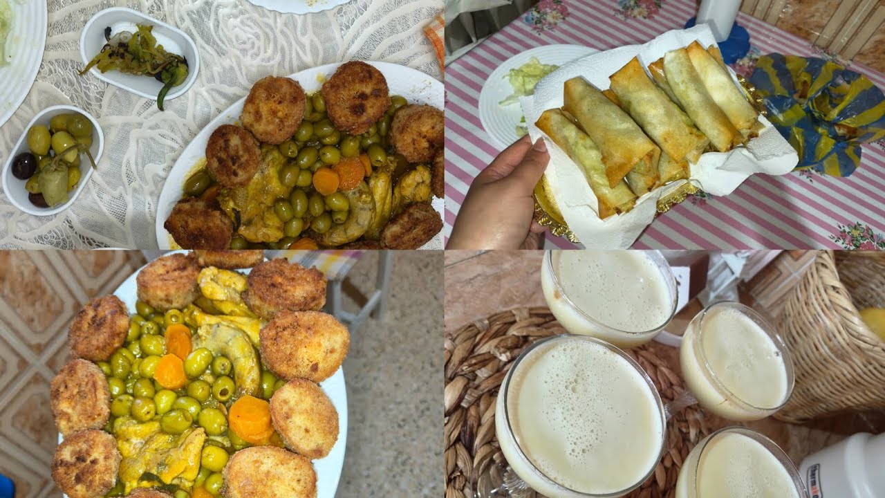 #طاولة افطار اليوم14 من الشهر الكريم#طاولة بسيطة #بوراك الكوشة