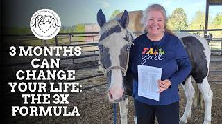 Full 3 Months Can Change Your Life | The 3X Formula: Free Printable from Happy Success Ranch Retreats Update