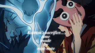 Kotestu's sacrifice{Revenge-amv by mist-note also spoilers}