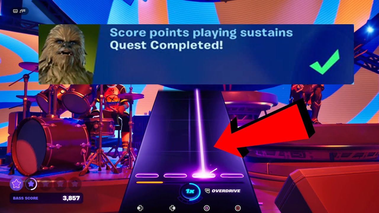 How to EASILY Score point playing sustains in Fortnite locations Quest