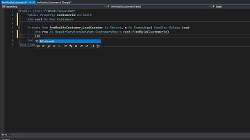 Vb .Net Intermediate Level: Repair Shop DB - Edit Customer Form 22/33