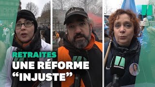 Retraites : dans la manifestation à Paris, l’« injustice » de la réforme sur toutes les lèvres