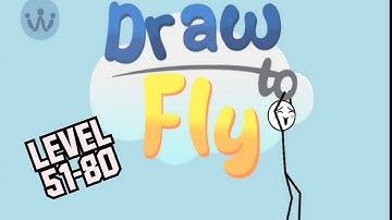 Draw fly game|Level 51-80|android gameplay