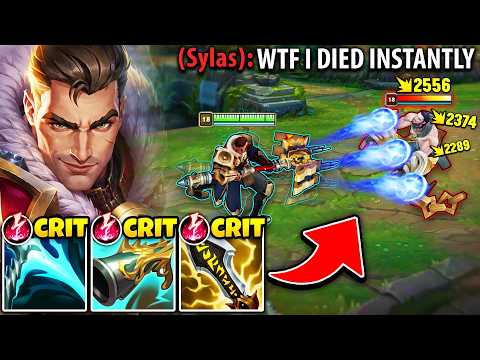THE ABSOLUTE STRONGEST JAYCE BUILD IN ALL OF LEAGUE OF LEGENDS! (TRIPLE SHOT CRIT)