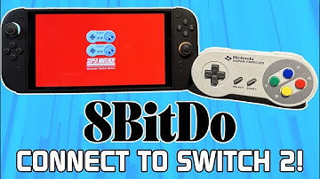 Connect 8BitDo Mod Kit Controller to Nintendo Switch 2
