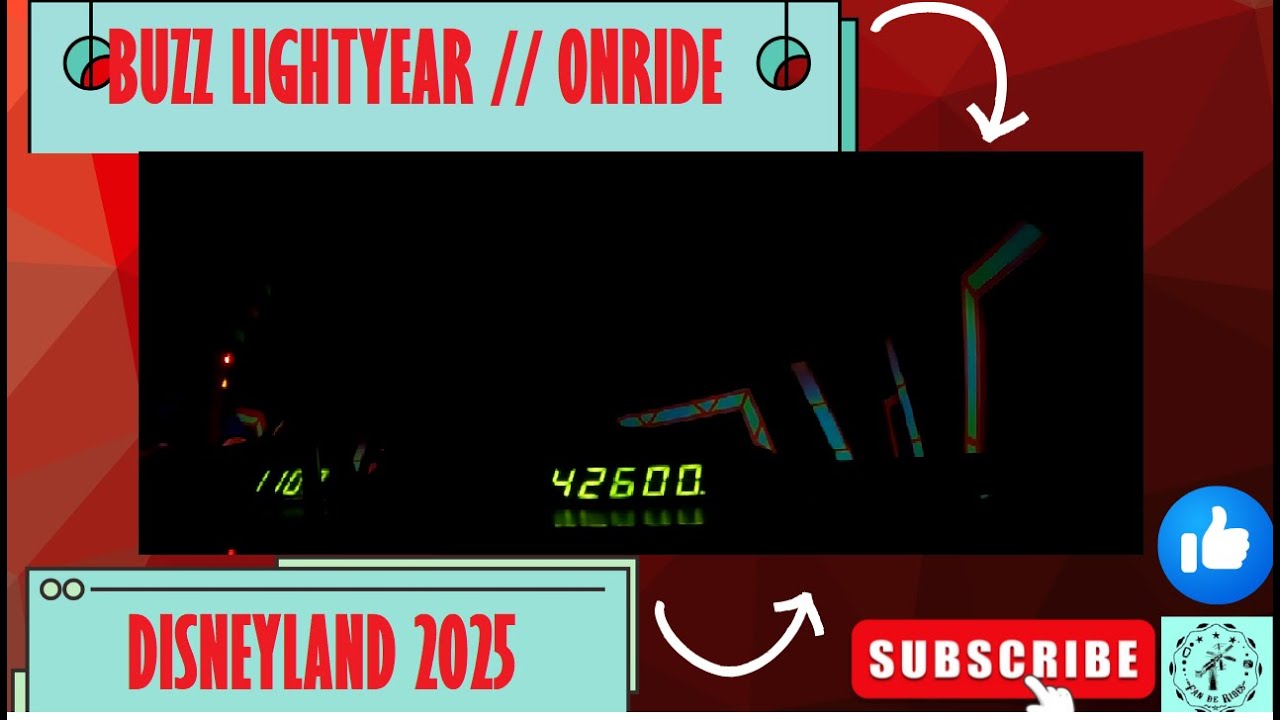 BUZZ LIGHTYEAR LASER BLAST [Onride] DISNEYLAND PARIS DISNEYLANDPARK 2025
