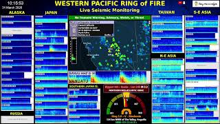 The Pacific Ring of Fire – Live Seismic Monitoring screenshot 5