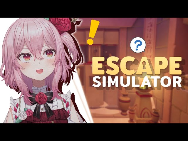 【ESCAPE SIMULATOR】I need your help to get out 【NIJISANJI EN】のサムネイル