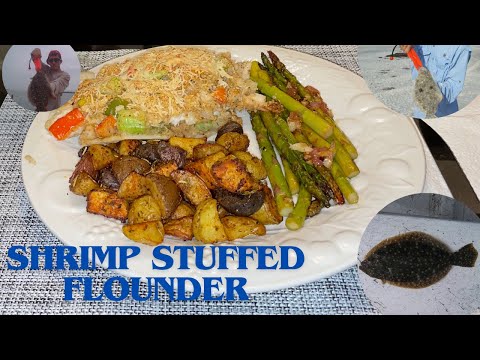 Shrimp Stuffed Flounder | A Simple, Delicious Dish