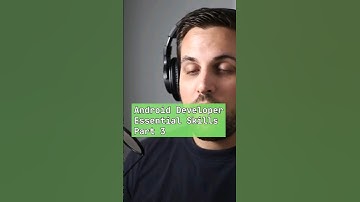 Android Developer Essential Skills - Build Interactive UI #androiddeveloper