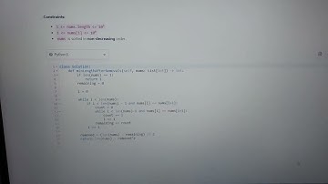 minimum array length pairs removals #leetcodechallenge #leetcode #contest
