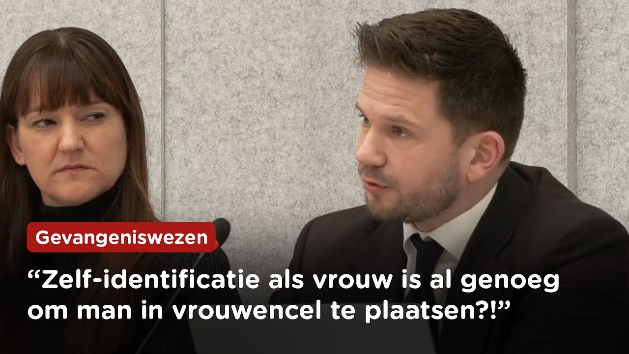 Thumbnail Transgender-ideologie plaatst mannelijke gedetineerden bij vrouwen in de cel?! | Van Meijeren (FVD)