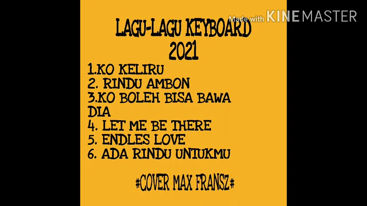 #LAGU-LAGU KEYBOARD 2021#COVER MAX FRANSZ# #Keyboa...