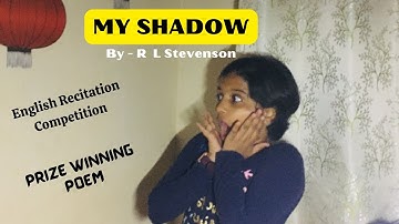 My Shadow Poem | English Recitation Competition | English Poem With Actions