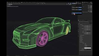 Daily Blender Blog: Viewport Shading Mode (Wireframe): Demo using Traffiq asset