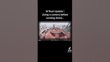 Rust Console Using the computer station for dome… #shorts #rust #consolerust #rustconsole