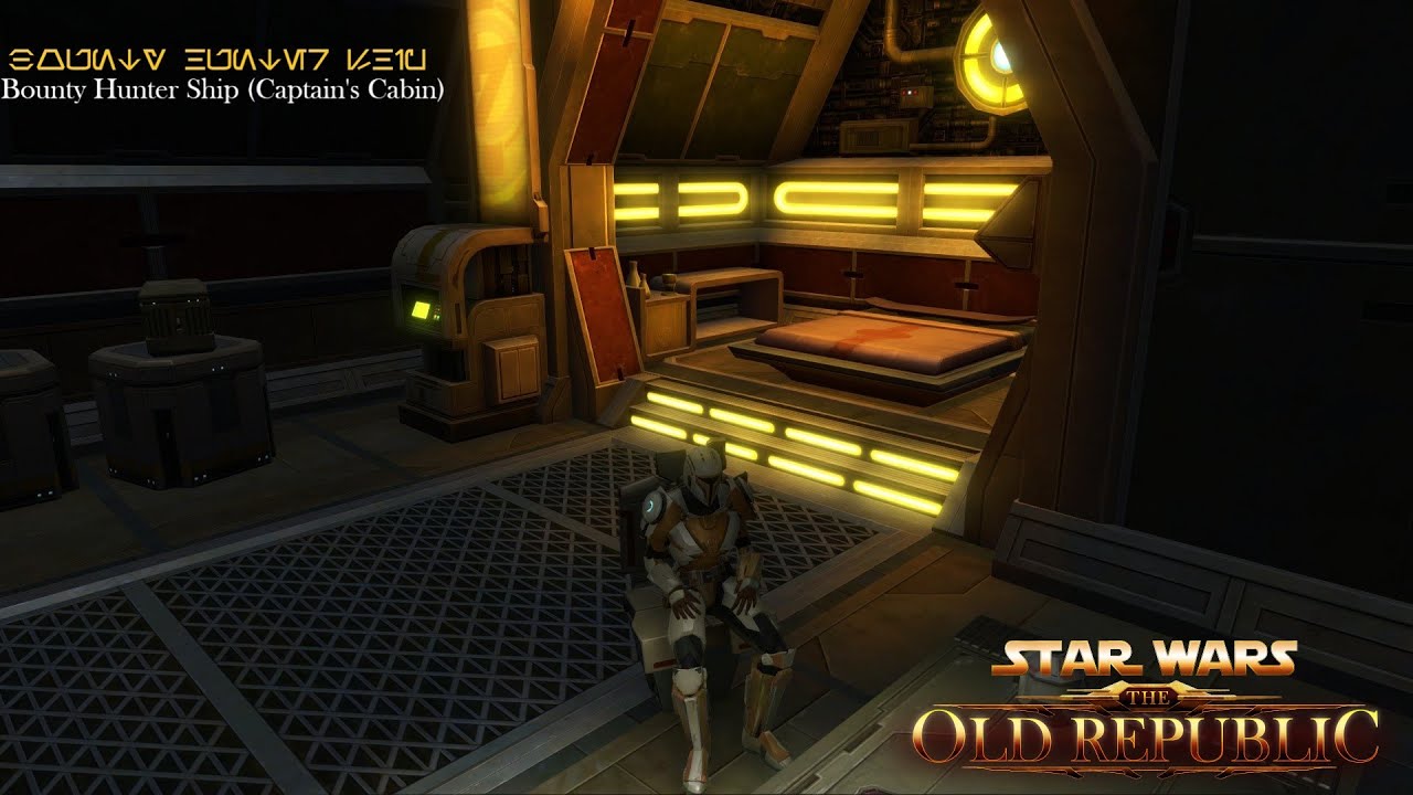 Star Wars Ambience - Old Republic Bounty Hunter Ship (Captain's Quarters)