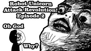 Let's Play Robot Unicorn Attack Evolution! (Kind of) Episode 2 - FAKE!