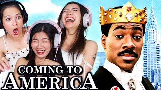 Famous Foreign Girls React | Coming to America | First Time Watch Profile