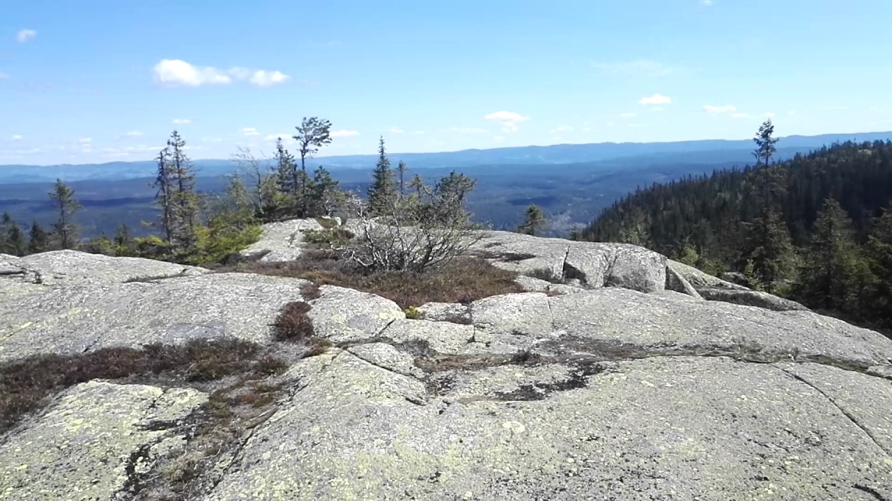 View from Fjøsvikfjellet in Ringerike