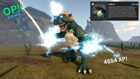 How Powerful Is MAX Gabara? (OP?) - Roblox Kaiju Universe