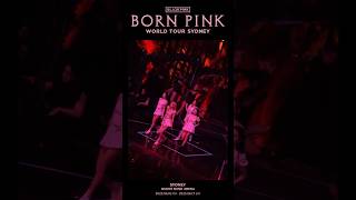 BLACKPINK WORLD TOUR [BORN PINK] SYDNEY HIGHLIGHT CLIP