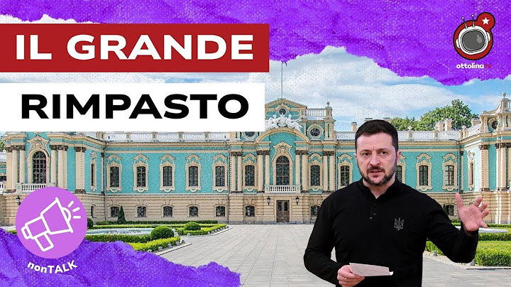 RIMPASTO a Kiev: Zelensky RIDISEGNA L'ESECUTIVO in piena guerra ft F. Scaglione