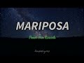 Peach Tree Rascals - MARIPOSA (lyrics) | Sundae Lyrics