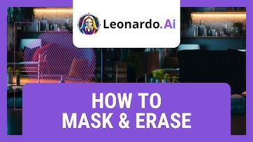 Leanardo AI: How To Mask and Erase in Canvas Editor
