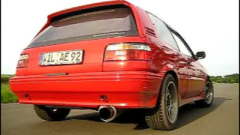 Toyota Corolla E9 GTi AE 92 4AGE Redfire