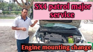 Maruti Suzuki SX4 major service.sx4 engine oil filter change.