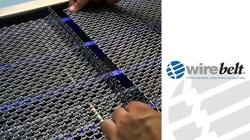 Compact-Grid® - Simplify your conveying process! - Wire Belt Company LTD