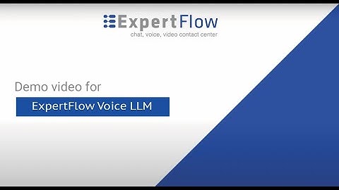 ExpertFlow Voice LLM: The Next Generation of Voice AI