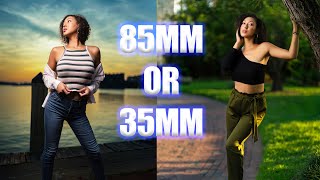 Sigma 85mm 1.4 vs Sigma 35mm 1.2. What is Your Portrait Preference?