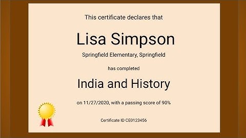 INDIA AND HISTORY l FREE CERTIFICATE QUIZ l ONLINE CERTIFICATE IN TWO MINUTES l ONLINE CERTIFICATE