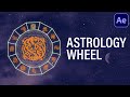 Astrology Horoscope Wheel in After Effects
