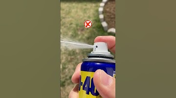 DIY WD-40 Spray Hack In 30 Seconds! 💦 Nozzle Replacement Trick 🔧