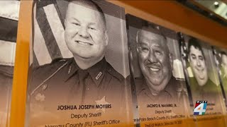‘Emotional,’ ‘powerful’ ceremonies recognize 11 local officers among hundreds who died in line o...