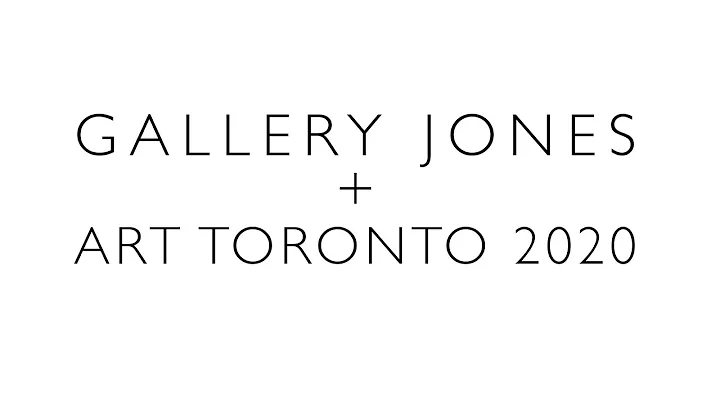 Gallery Jones' "booth" at Art Toronto 2020 // inte...