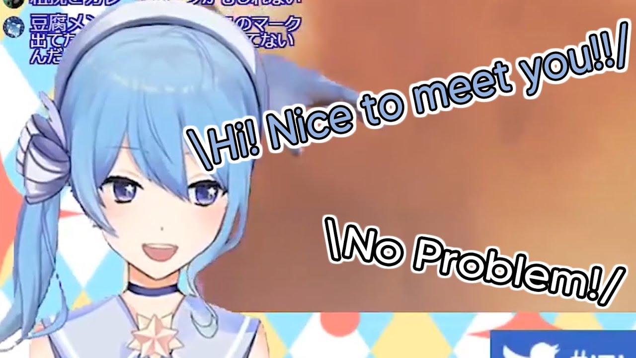 Suisei & her Conversation with Foreigners [hololive]