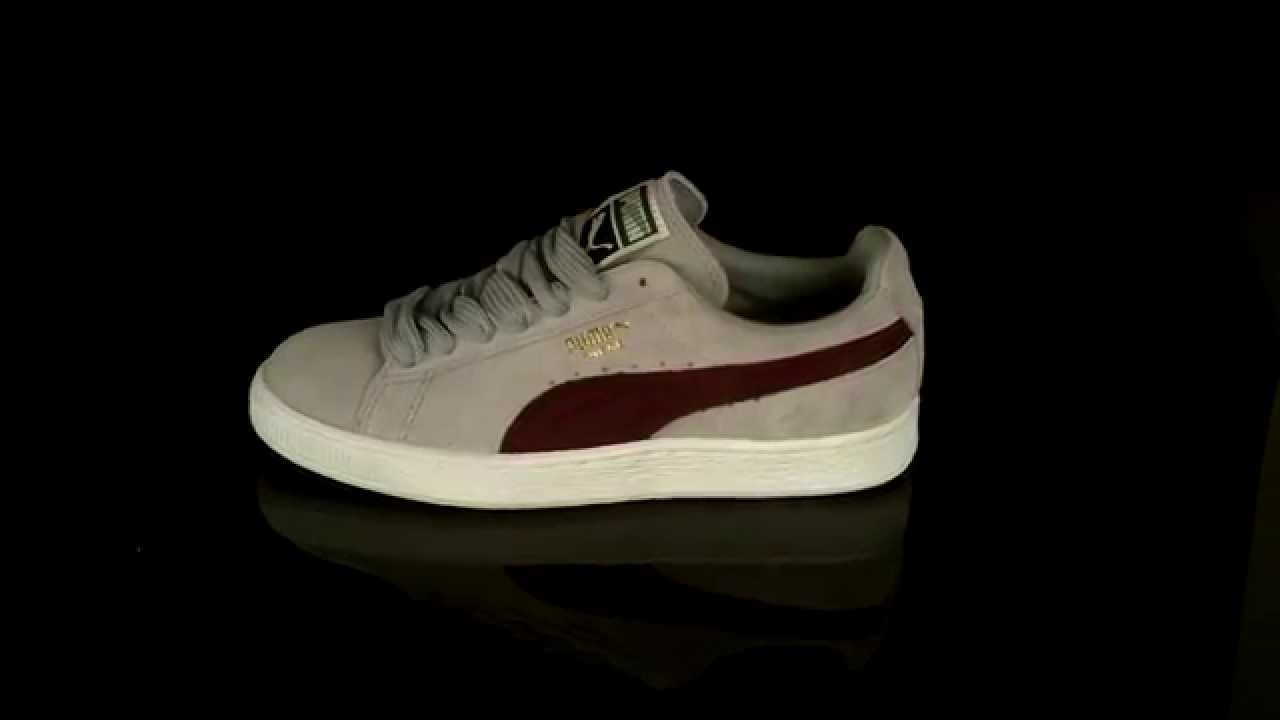 puma suede classic quarry zinfandel