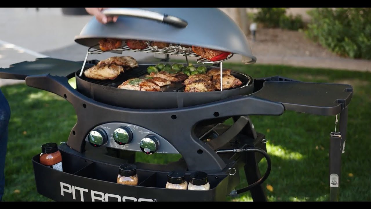 Pit Boss Sportsman Portable 3-Burner GAS Grill